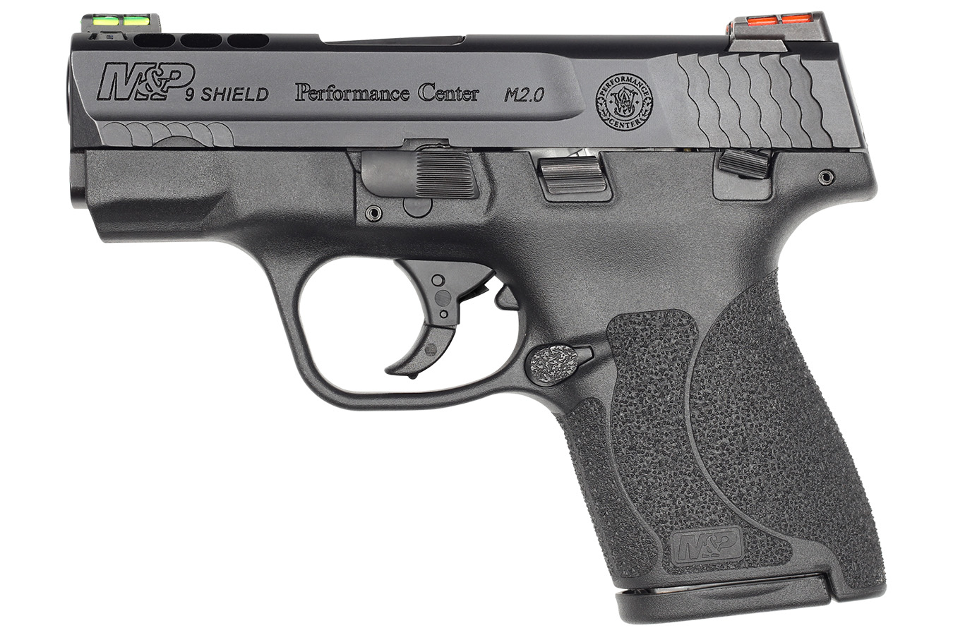 Smith & Wesson M&P9 Shield M2.0 Performance Center Ported 9mm with HI-VIZ Fiber Optic Sights