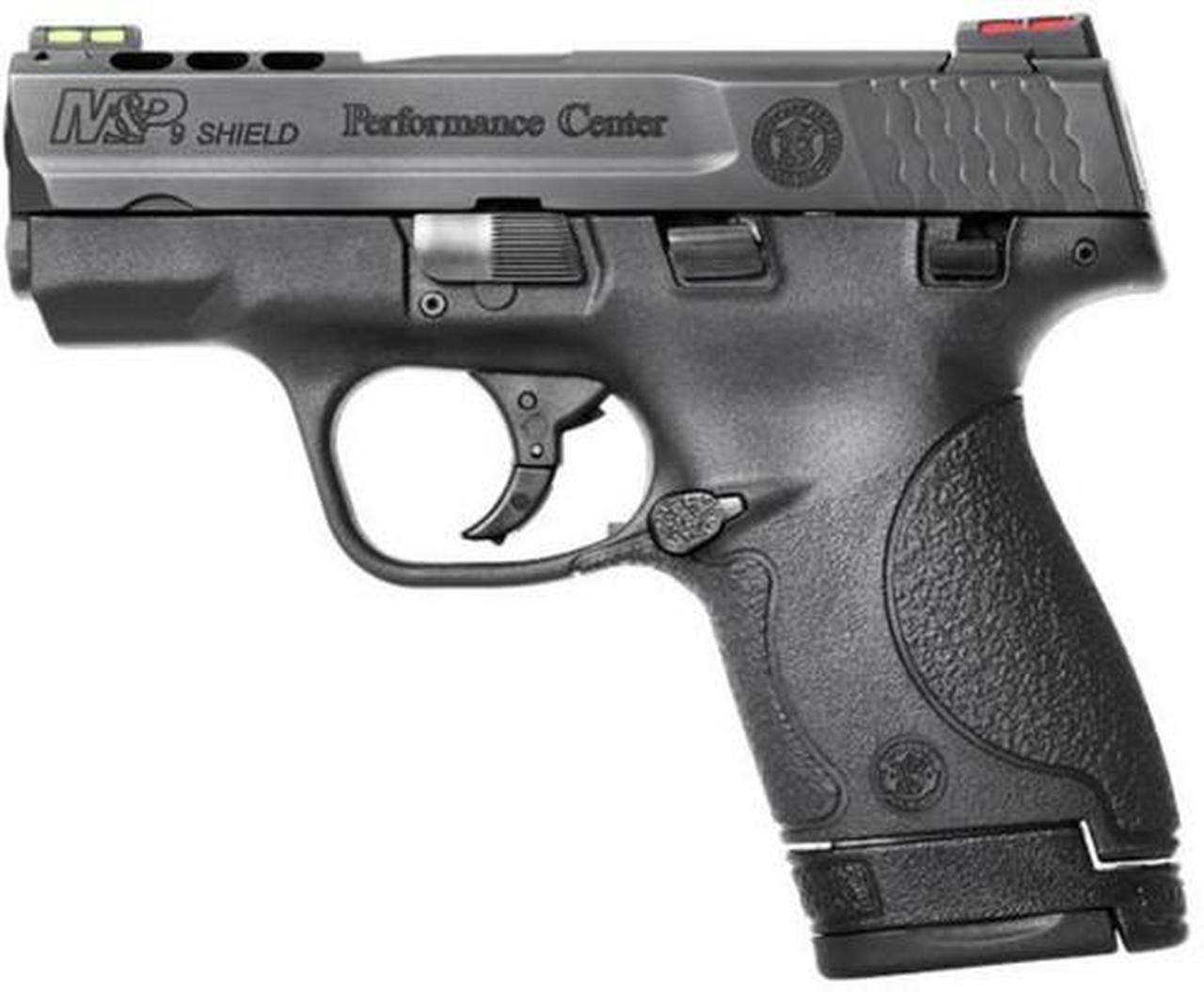 Smith & Wesson MP9 Shield PC 9mm 3" Barrel Performance Center, Ported Smith and Wesson