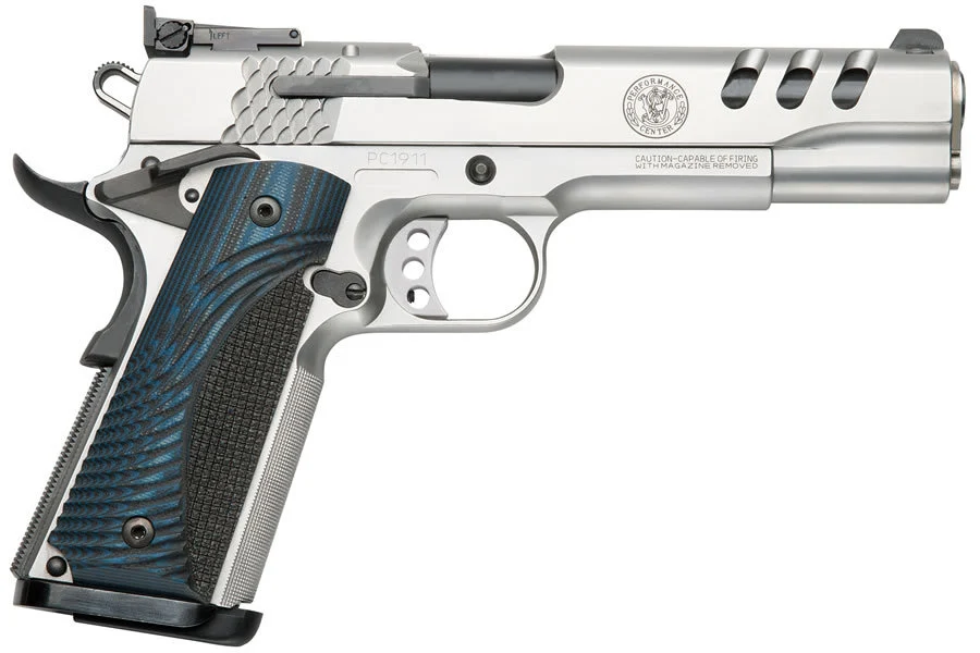 Smith & Wesson SW1911 45 ACP Performance Center Pistol with 4.25-inch Barrel and Ports
