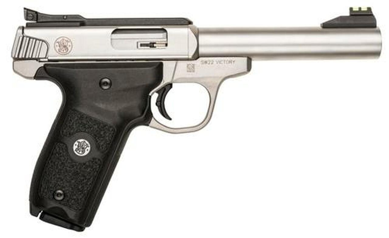 Smith & Wesson SW22 Victory 22LR 5.5" Barrel SS Frame 10 Rd Mag