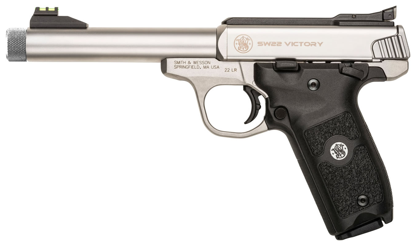 Smith & Wesson SW22 Victory 22LR, 5.5" Threaded Barrel, 10rd Smith & Wesson