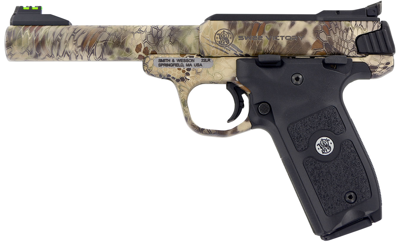 Smith & Wesson SW22 Victory 22LR Kryptek Highlander Rimfire Pistol