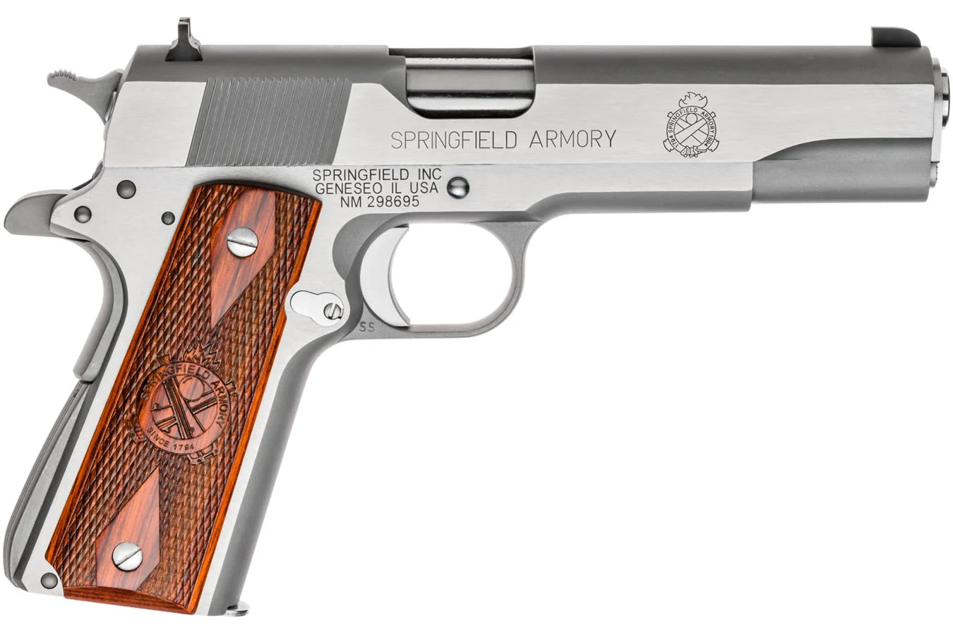 Springfield 1911 Mil-Spec .45 ACP Stainless Steel Essentials Package