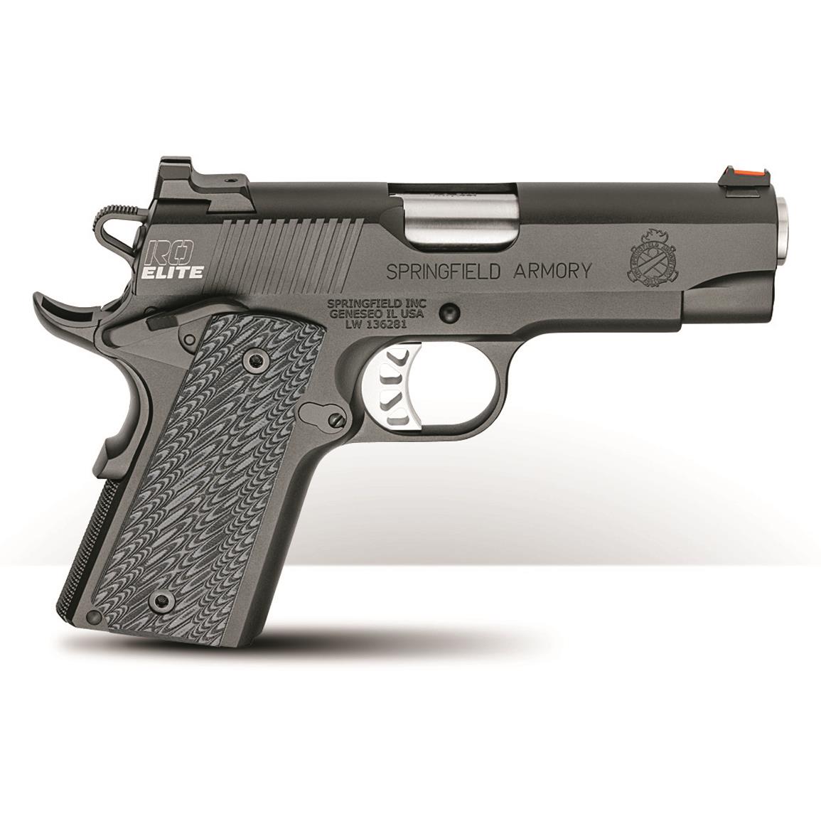 Springfield 1911 Range Officer Elite Compact 9mm with 4 Magazines and Range Bag