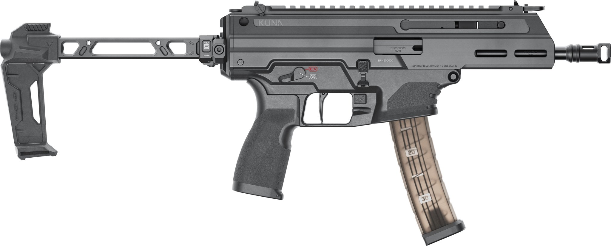 SPRINGFIELD ARMORY HELLCAT 9MM LUGER (9x19 PARA)  SEMI AUTO HANDGUNS