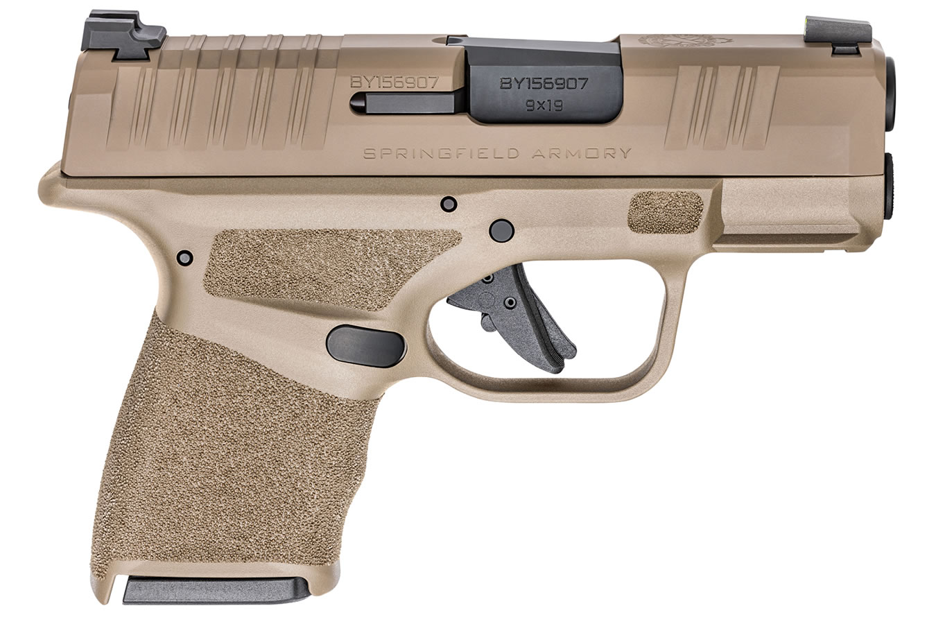 Springfield Hellcat 9mm Desert FDE Micro Compact Optics-Ready Pistol