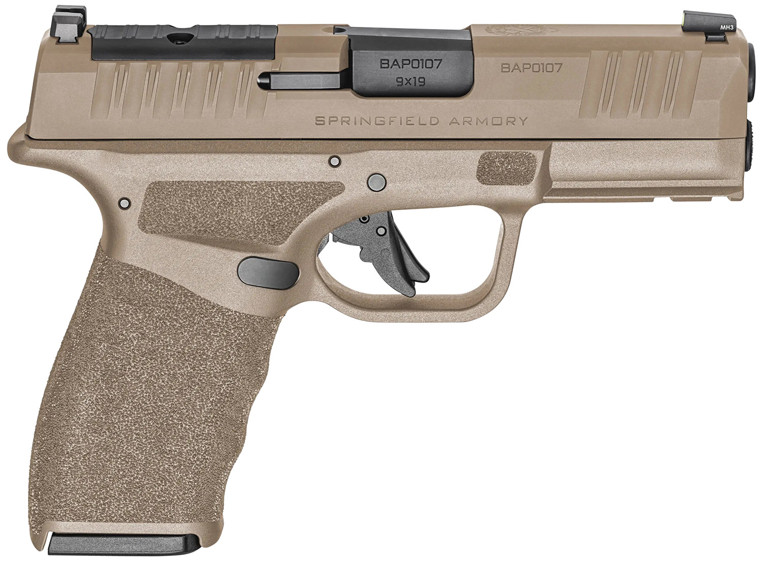 Springfield Hellcat Pro OSP 9mm, 3.7" Barrel, Black, Optic Ready, 17rd Springfield Armory