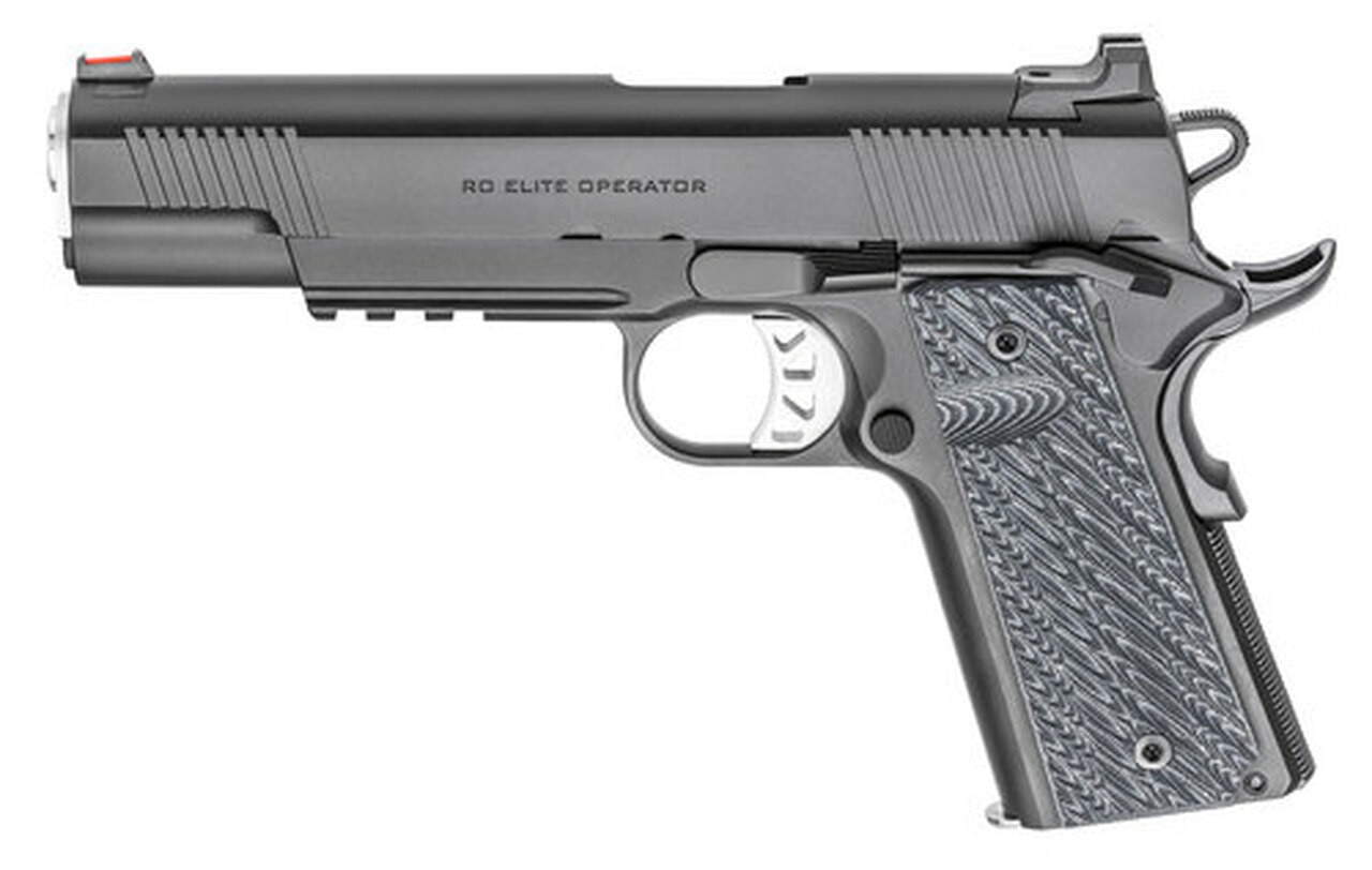 Springfield Range Officer Elite Operator 1911, 10mm, 5", 8rd, Black Steel