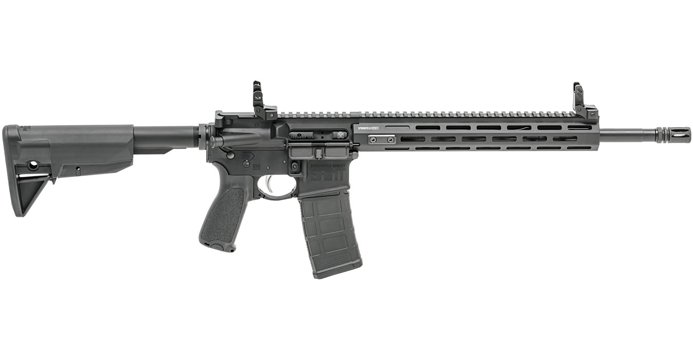 Springfield Saint 5.56mm Semi-Automatic Rifle with Free Float Handguard and Soft Rifle Case