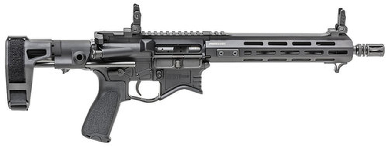 Springfield Saint Edge Pistol AR, 5.56 NATO, 10.3" Stainless Steel Barrel, Aluminum Receiver, Black, M-LOK Handguard, With Stabilizing Brace, 10rd Pmag