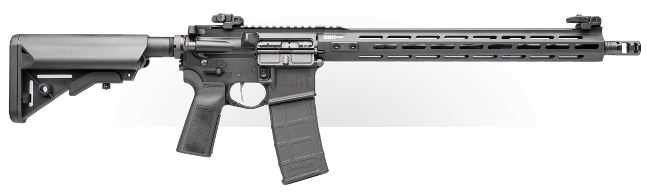 Springfield SAINT Victor AR-15 223/5.56mm, 16" Barrel, Alum Free-float Handguard, M-LOK, Flip Up Sights, 30rd Mag Springfield Armory