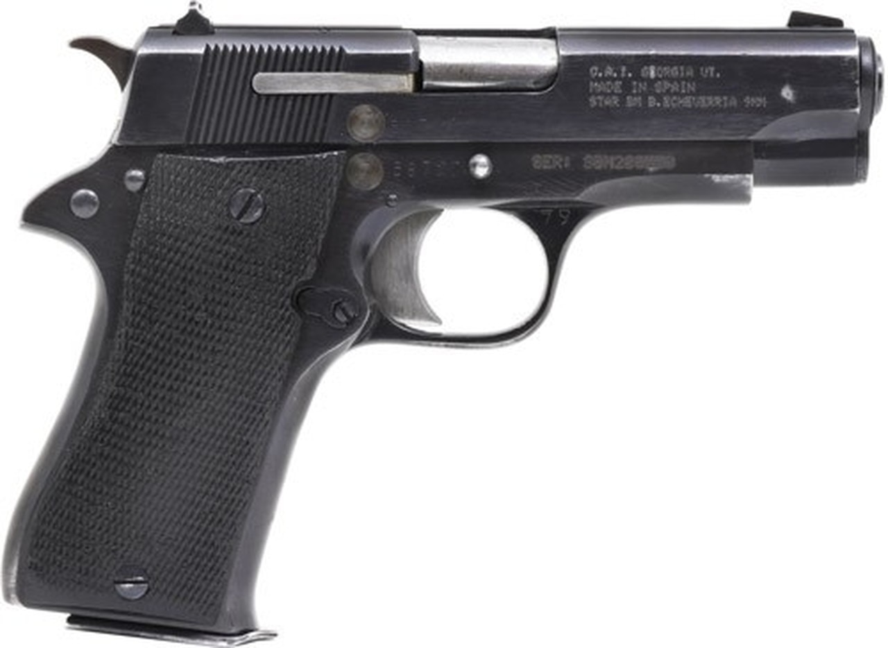 STAR BM 9MM PISTOL 3.77" BARREL, GOOD CONDITION, 8RD MAG