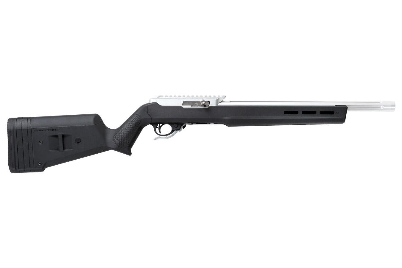 Tactical Solutions X-Ring 22 LR Rifle with Magpul Hunter X-22 Stock and Silver Barrel