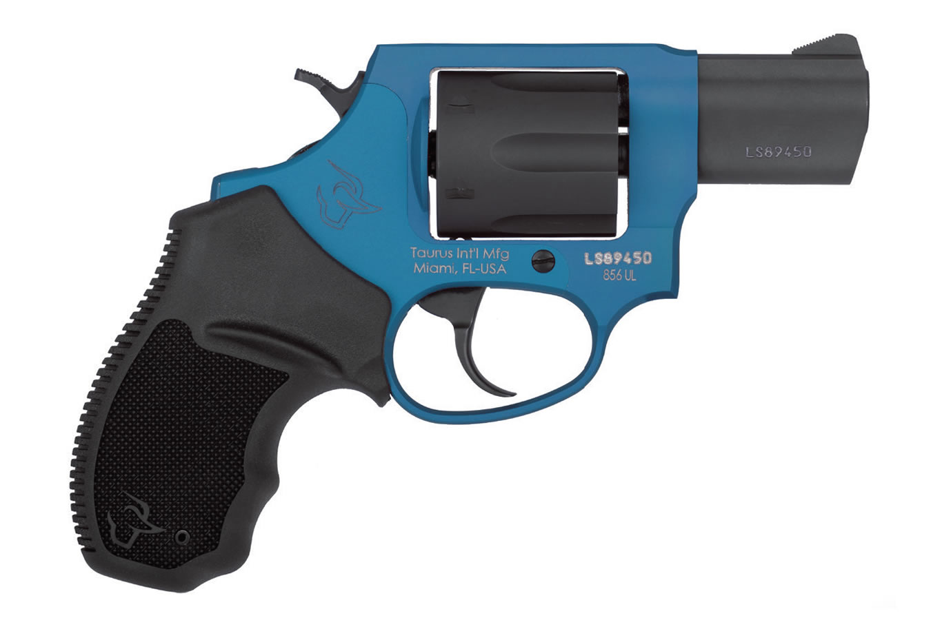 Taurus 856 Ultra Lite 38 Special Revolver with Azure/Black Finish