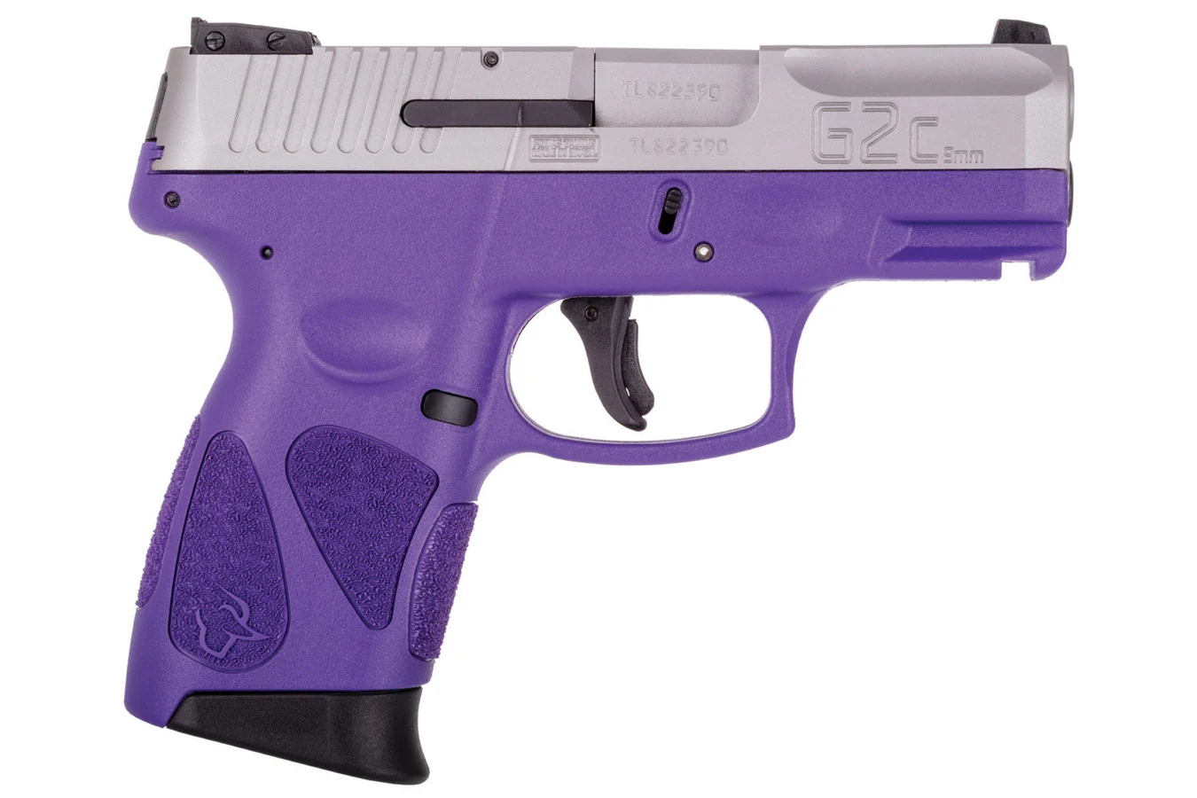 Taurus G2C 9mm Sub-Compact Pistol with Light Purple Frame and Black Slide