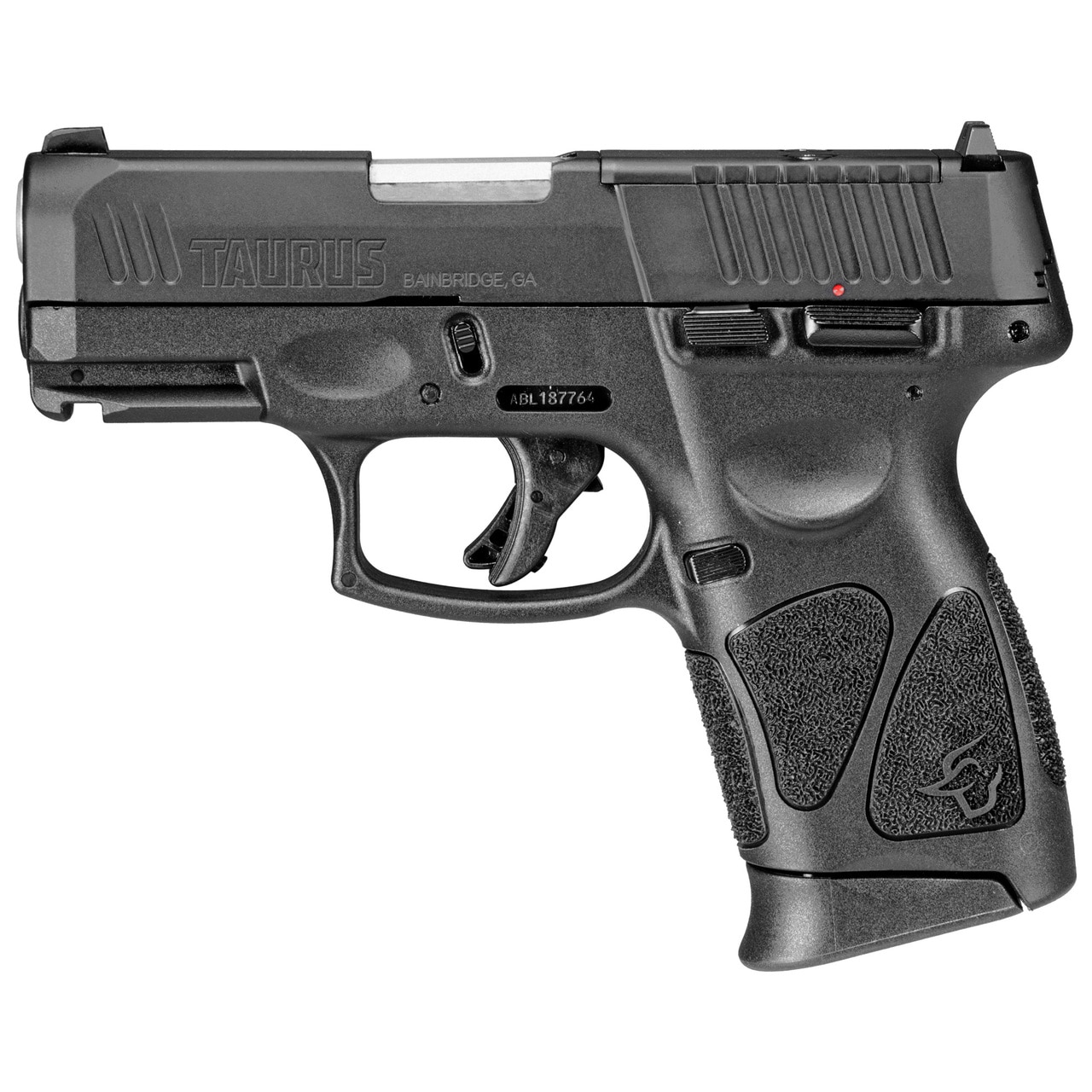 Taurus, G3C, T.O.R.O. (Taurus Optic Ready Option) Compact 9mm, 3.26" Barrel, Polymer Frame, Manual Safety, Optic Ready, 12Rd, 3 Magazines