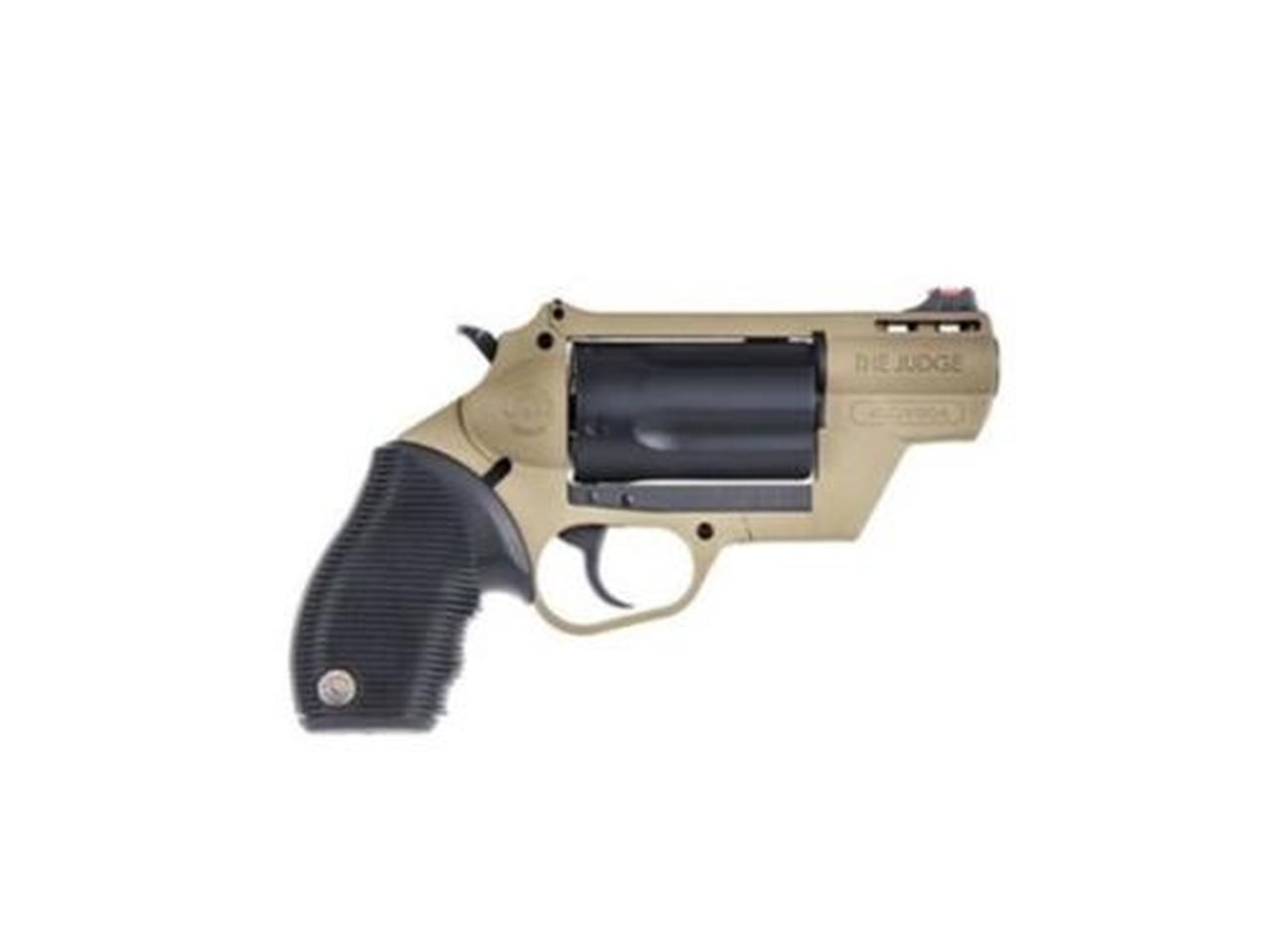 Taurus Judge Public Defender 410/45Colt 2" Barrel 2.5" Chamber Flat Dark Earth Frame Taurus