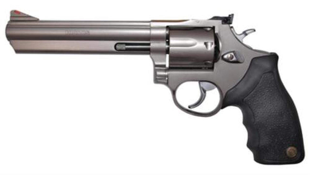 Taurus Model 66 Standard 357 Mag/38 Spl 6" Barrel 7rd Adjustable Sight Black Synthetic Grip Matte SS Taurus