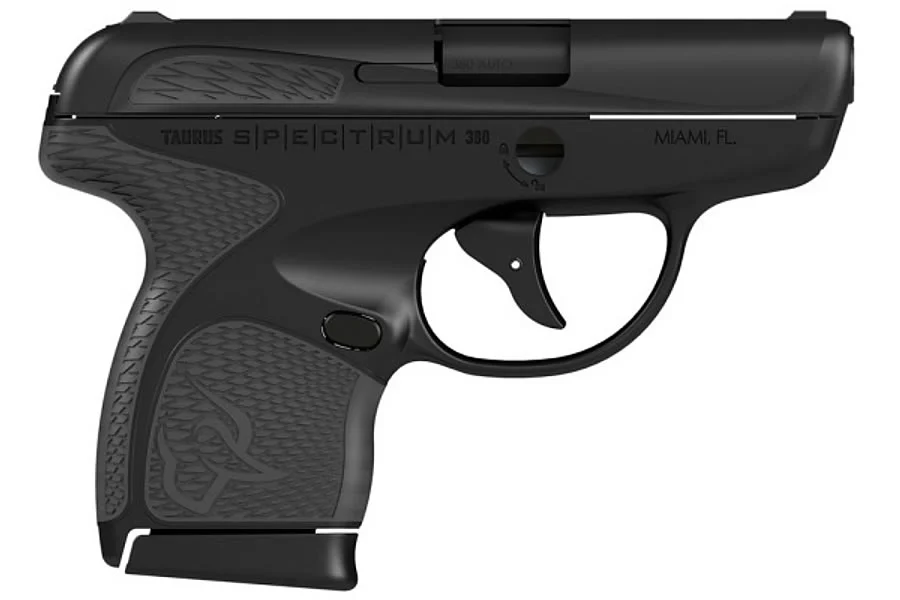 Taurus Spectrum 380 ACP Black/Gray Carry Conceal Pistol with Mint Grips