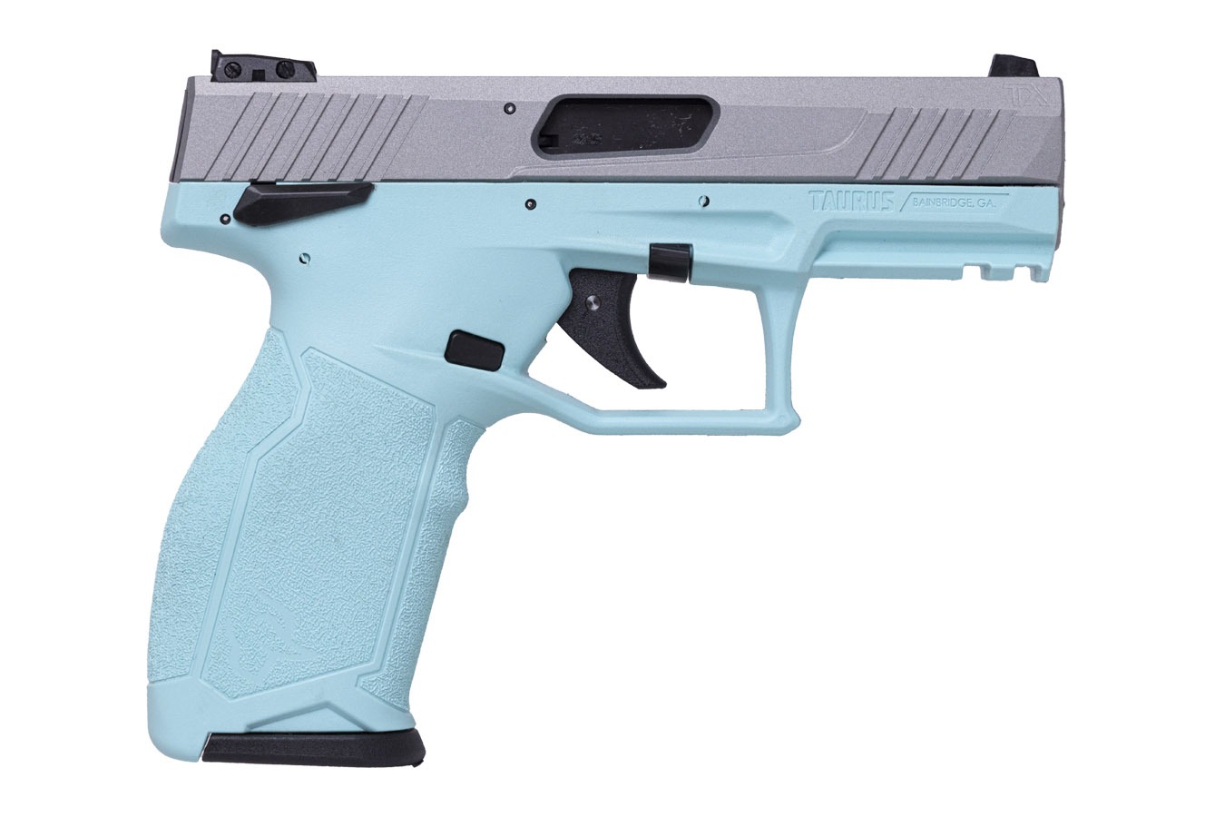 Taurus TX22 22 LR, 4" Barrel, Polymer Frame, Green Splatter/Black, Manual Safety, 16Rd, 2 Magazines Taurus