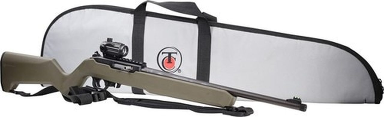 Thompson Center T/CR22 22 LR, 17" Threaded Barrel, Magpul, TC-101 Red/Green Dot, Rifle Case & Sling, 10rd Mag Thompson-Center Arms