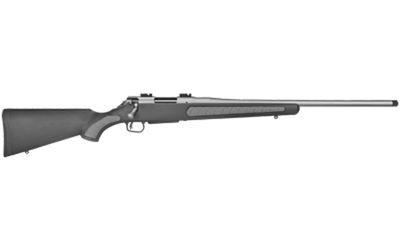 Thompson Center Venture II 300 Winchester Magnum, 24" Threaded Barrel, Black/Silver Weathershield Finish, Synthetic Stock, Detachable Magazine, 3rd