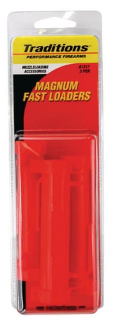 Traditions Black Powder Universal Magnum Fast Loaders 3 Per Package