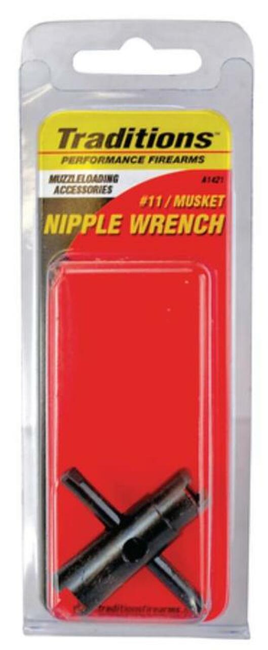 Traditions Black Powder Universal Two Ended Nipple Wrench Fits #11 and Musket Nipples