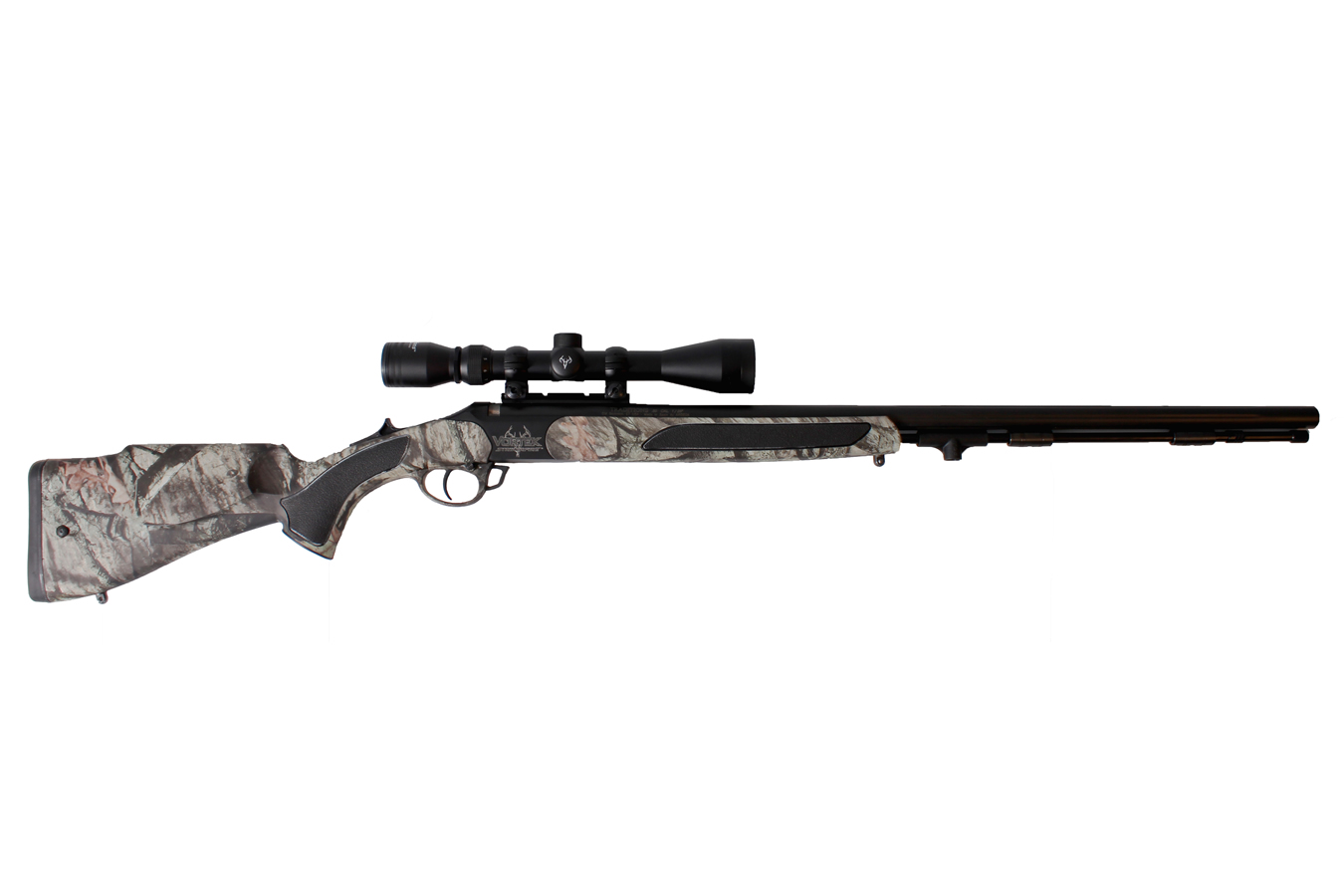 Traditions Vortek Strikerfire 50 cal Mossy Oak Treestand Camo with 3-9x40mm Scope