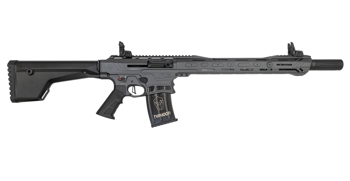 Typhoon Defense F12 Sport 12 Gauge Semi-Automatic Shotgun with Grey Cerakote Finish