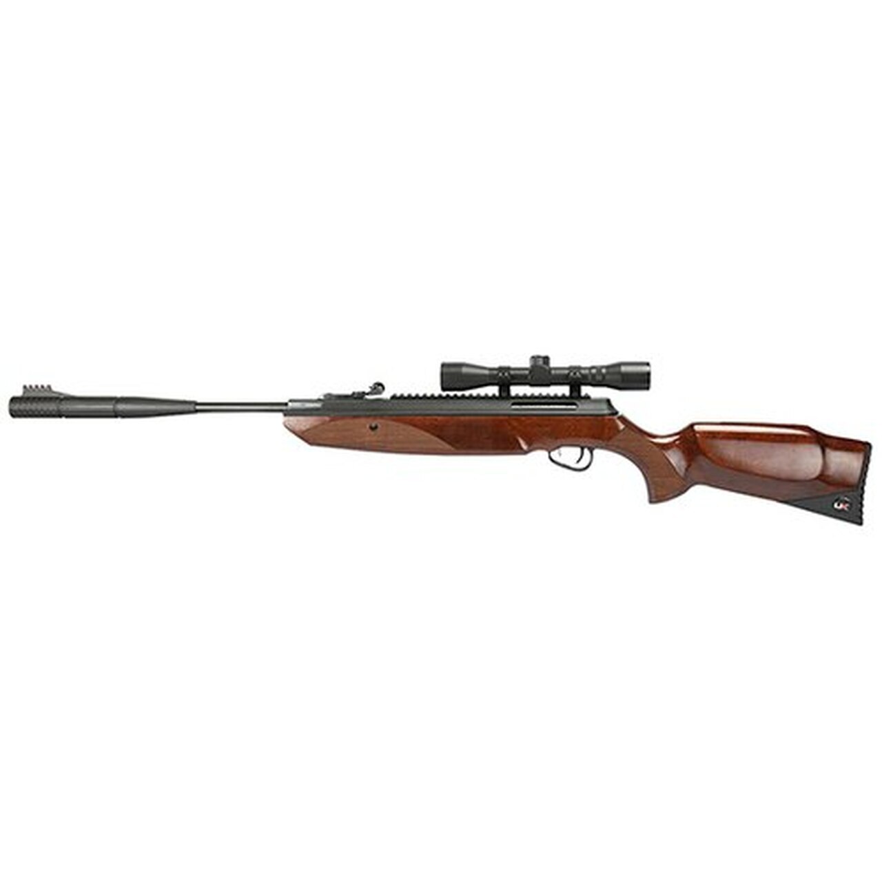 Umarex Forge Combo, .177, 14.8", 1250 FPS, 4x32mm Scope, Brown Wood