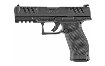 Walther PDP 9mm, 4.5" Barrel, Black, Optic Ready, 18rd Walther