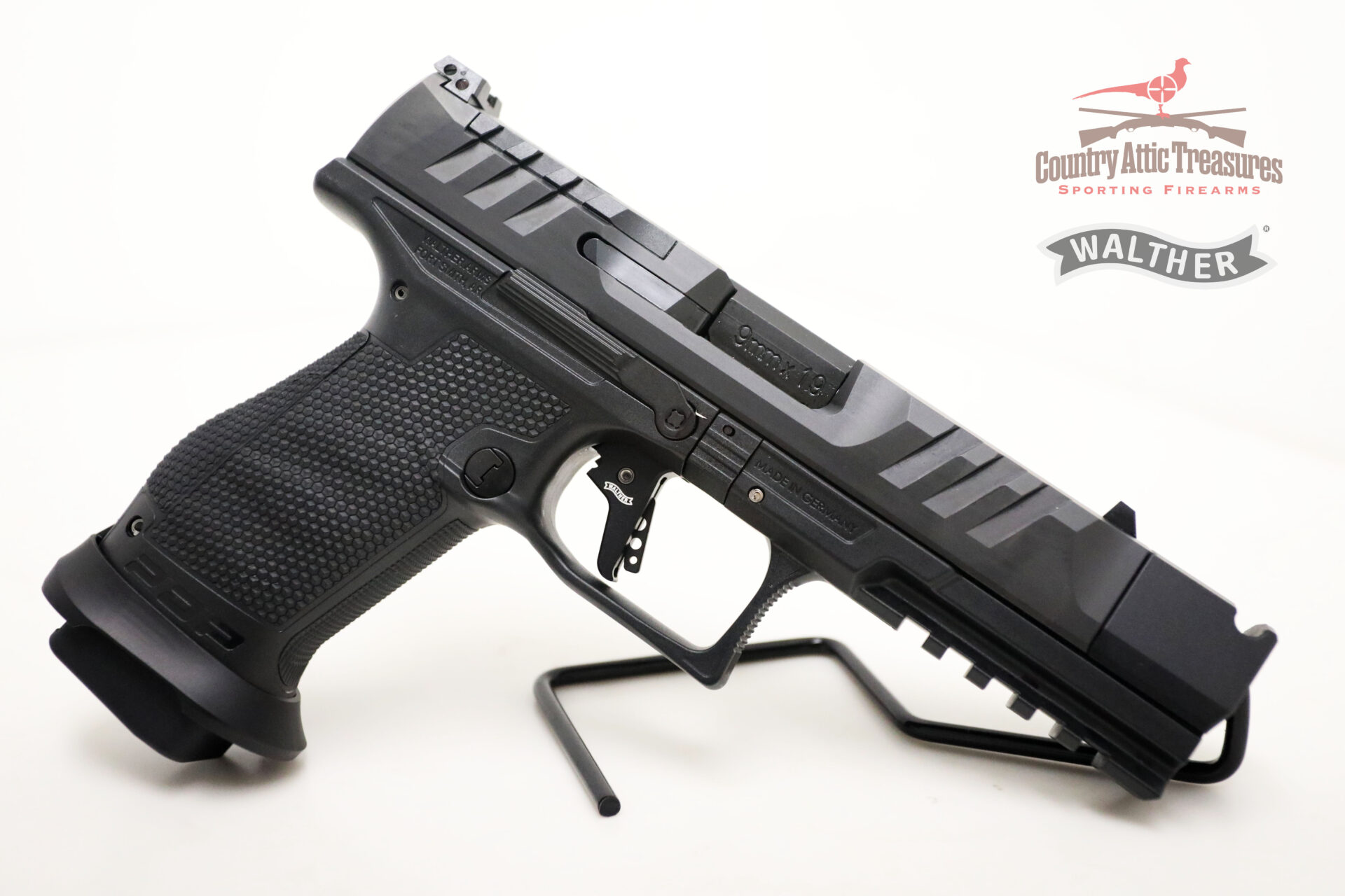 Walther PDP PRO-X Full-Size 9mm 4.6" Bbl 20rd Pistol w/PMM Compensator 4796036