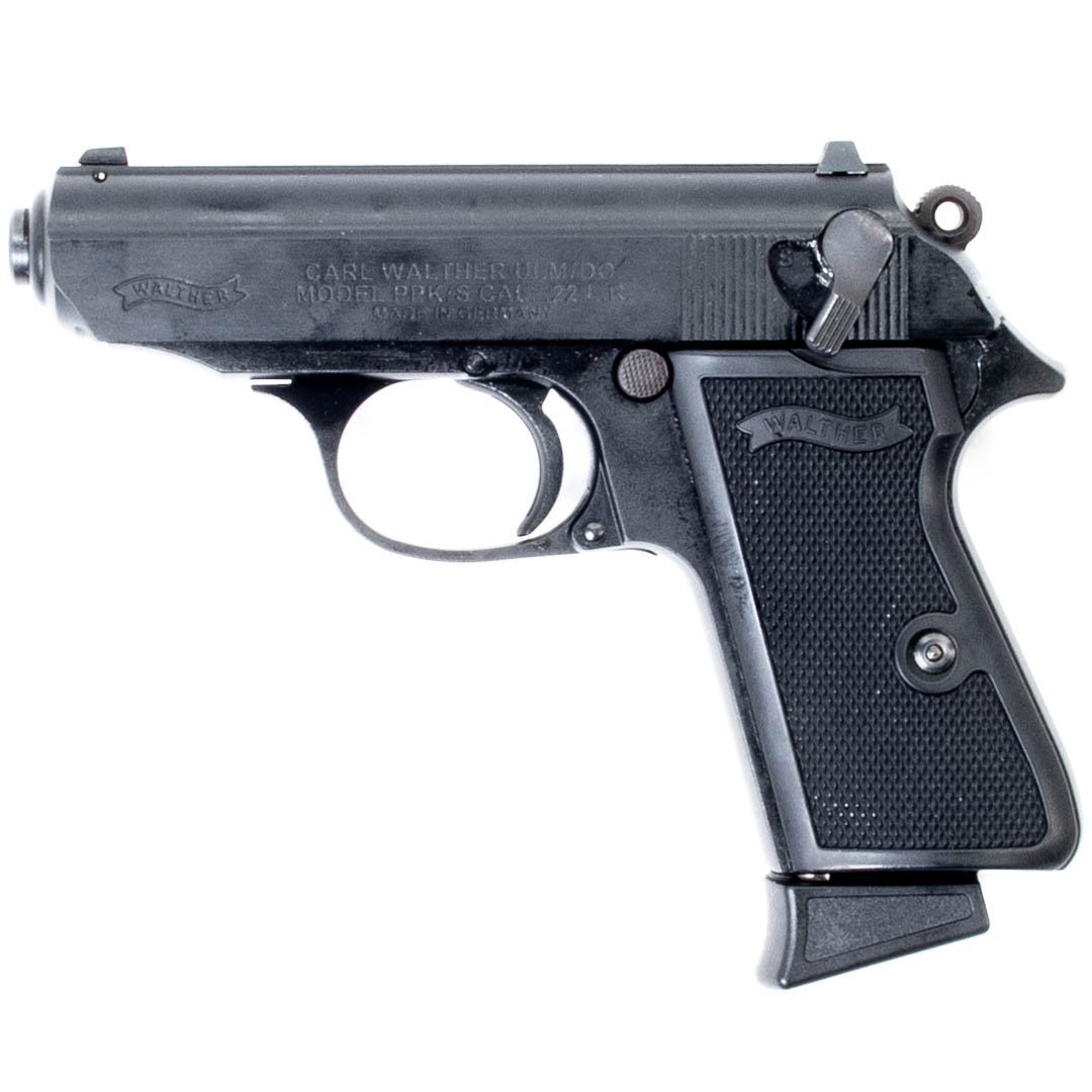 WALTHER PPK/S .22 LR  SEMI AUTO HANDGUNS