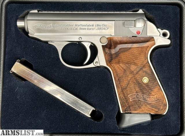 Walther PPK/S .380 ACP, 3.3" Barrel, Blued, 2 Mags, 7rd Walther