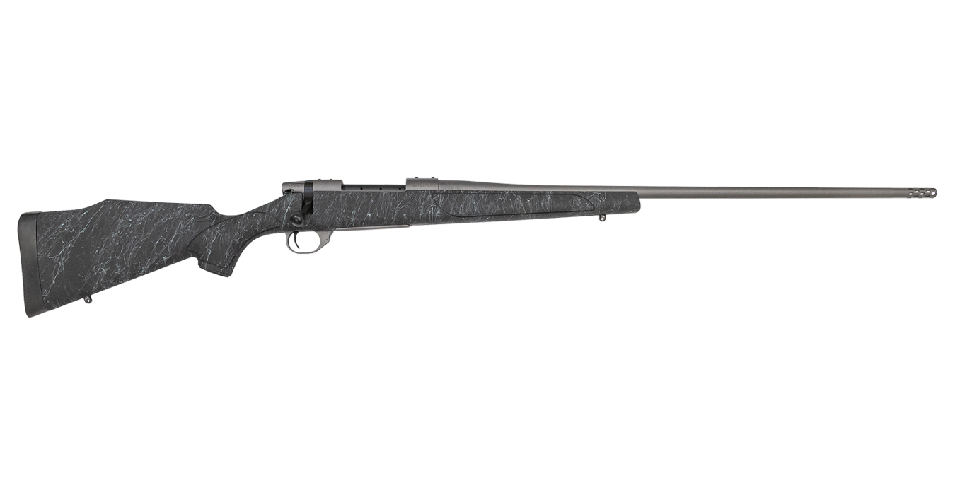 Weatherby Vanguard Weatherguard 257 Weatherby Mag Bolt-Action Rifle with Tungsten Cerakote Finish