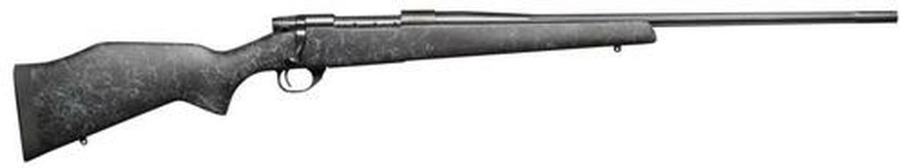 Weatherby Vanguard Wilderness Bolt 6.5-300 Weatherby Magnum 26" Barrel, Synthetic Black, Gray Web Stock Blued, 3rd
