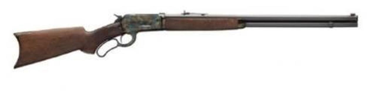 Winchester 1886 Deluxe Rifle 45-70 24" Barrel Case Hardened Finish, Grade 3/4 Walnut Stock Winchester