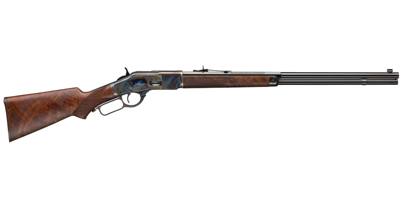 Winchester Firearms 1873 Deluxe Sporting 357 Mag / 38 Spl Lever-Action Rifle with Color Case Hardene
