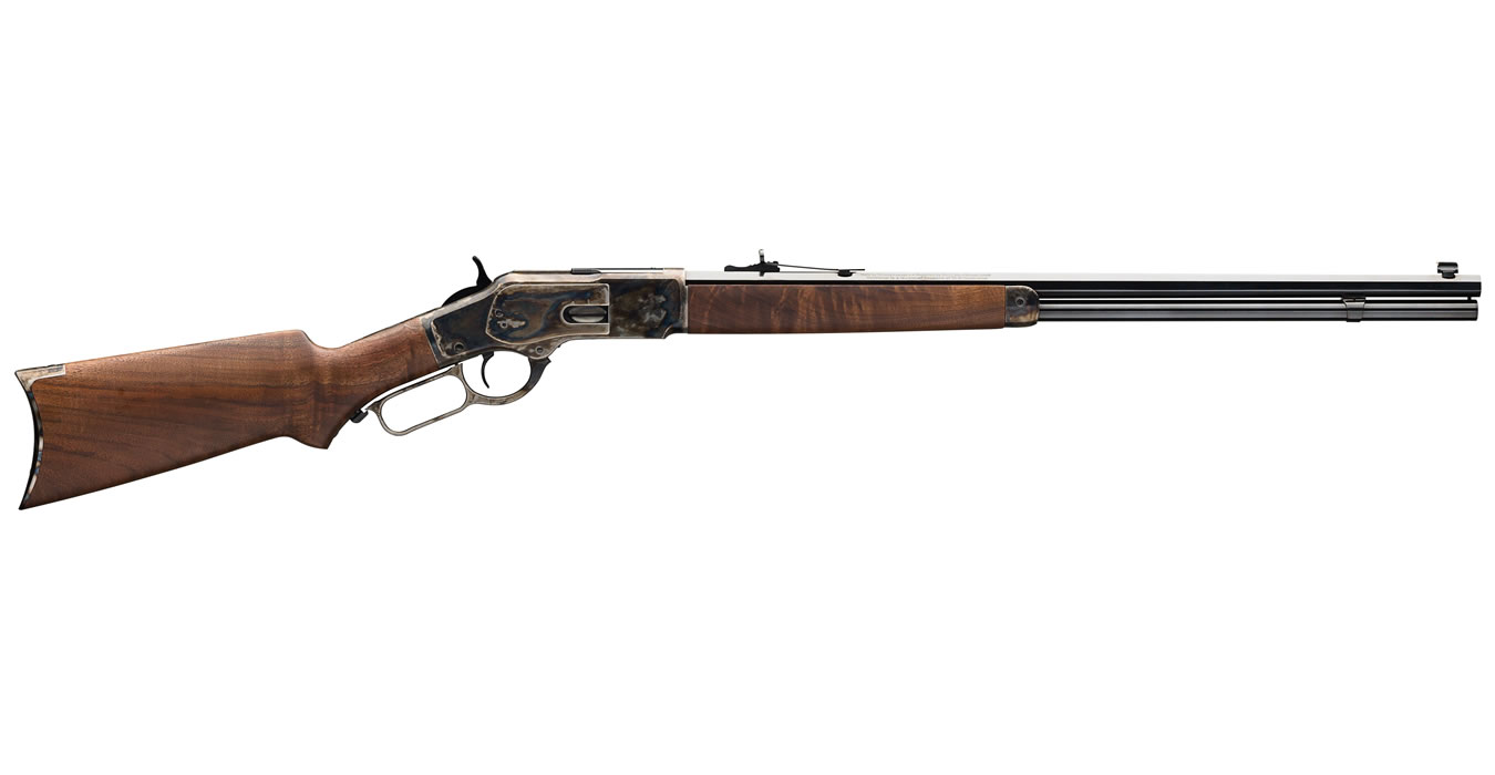 Winchester Firearms 1873 Sporter 38/357 Lever Action Rifle with Color Case Hardened Receiver