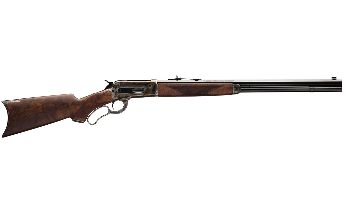 Winchester Firearms 1886 Deluxe Case Hardened 45-70 Govt Lever Action Rifle