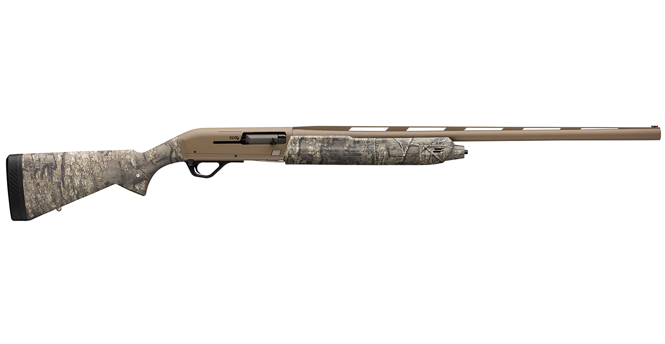 Winchester Firearms SX4 Hybrid Hunter 12 Gauge Semi-Auto Shotgun with Realtree Timber Stock and Cerakote FDE Finish