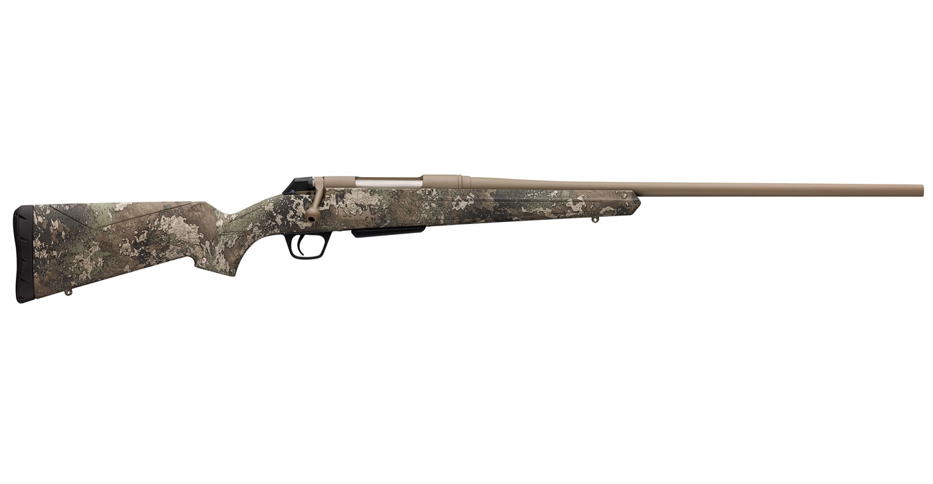 Winchester Firearms XPR Hunter 300 Win Mag with True Timber Strata Camo Stock and FDE Barrel