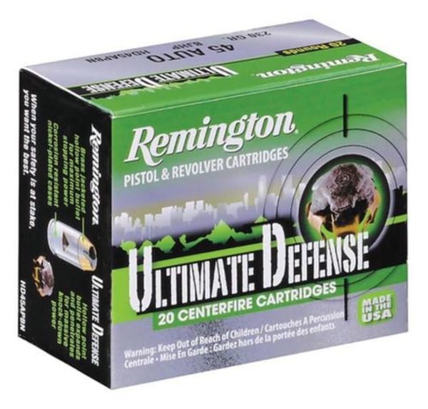 Remington Ultimate Home Defense 380ACP 102gr