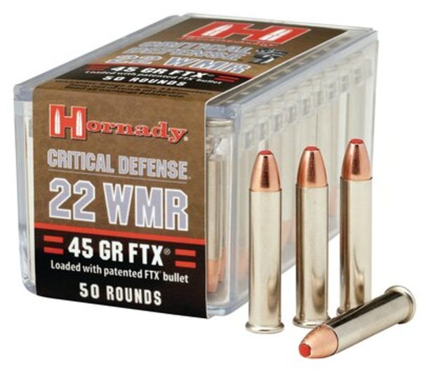 Hornady Critical Defense FTX 22 Win Mag 45gr