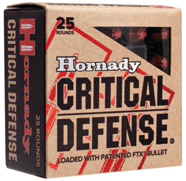 Hornady Critical Defense .40SW 165gr 20rd Box