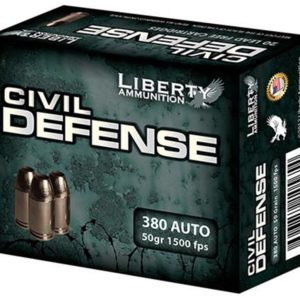 Liberty Ammo Civil Defense 380 ACP 50gr