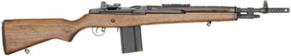 Springfield M1A Scout Squad SA 308 Win 18" Walnut Stock Blue 10rd