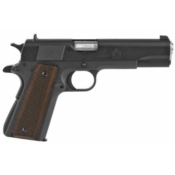 Springfield 1911 Defender Mil-Spec 45 ACP 5"Barrel Wood Grip Black Parkerized Carbon Steel Slide