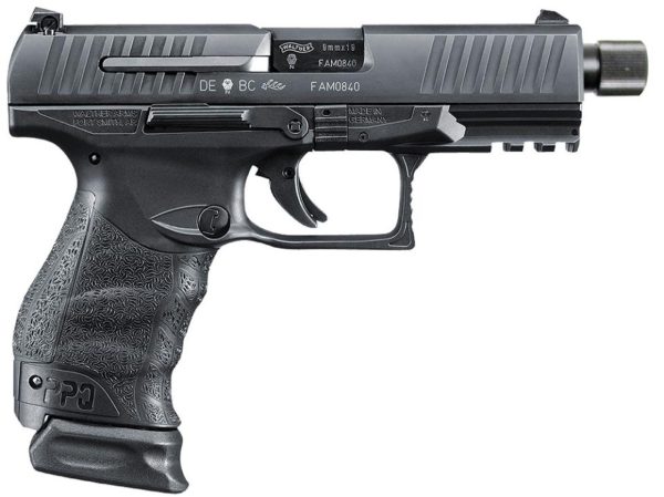 Walther PPQ M2 Navy SD 9mm 4.6" Barrel Black 1-17Rd/1-15Rd